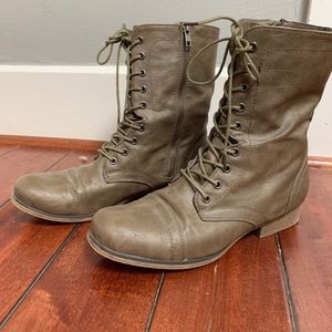 Madden Girl Combat Boots